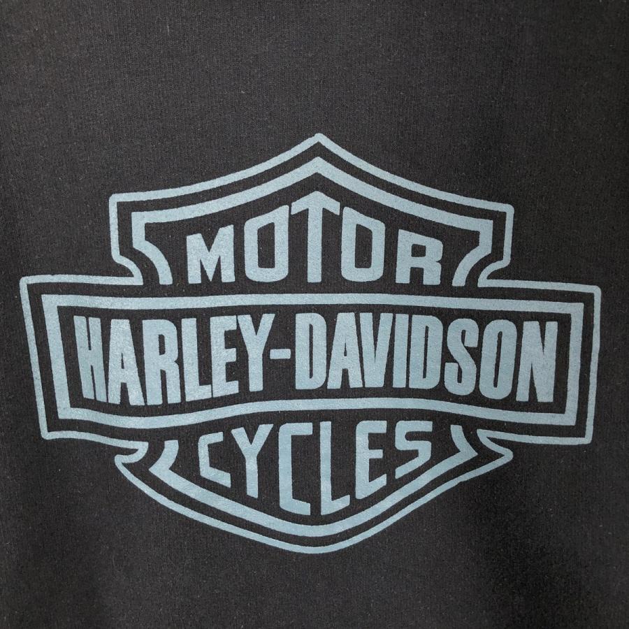 古着 ハーレーダビッドソン Harley-Davidson ドクロ柄 スカル柄