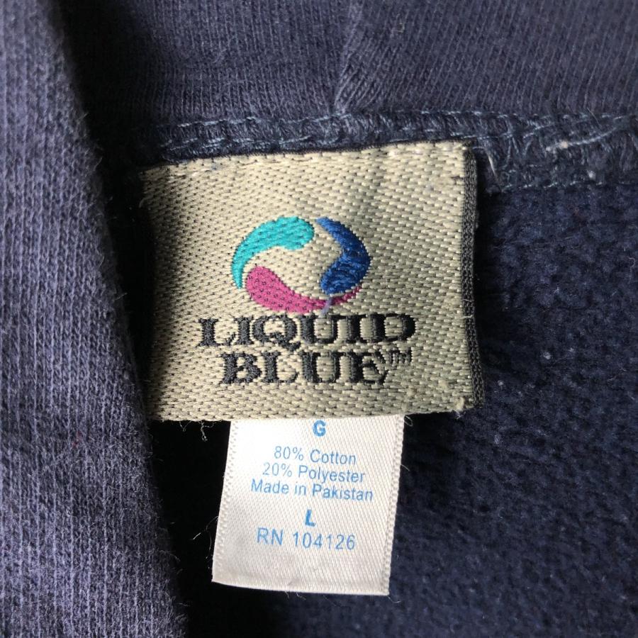 古着 ~00年代 LIQUID BLUE GRATEFUL DEAD グレイトフルデッド バンド スウェットプルオーバーパーカー レディースL相当/eaa635533 古着 ~00年代 LIQUID BLUE GRATEFUL DEAD グレイトフルデッド バンド