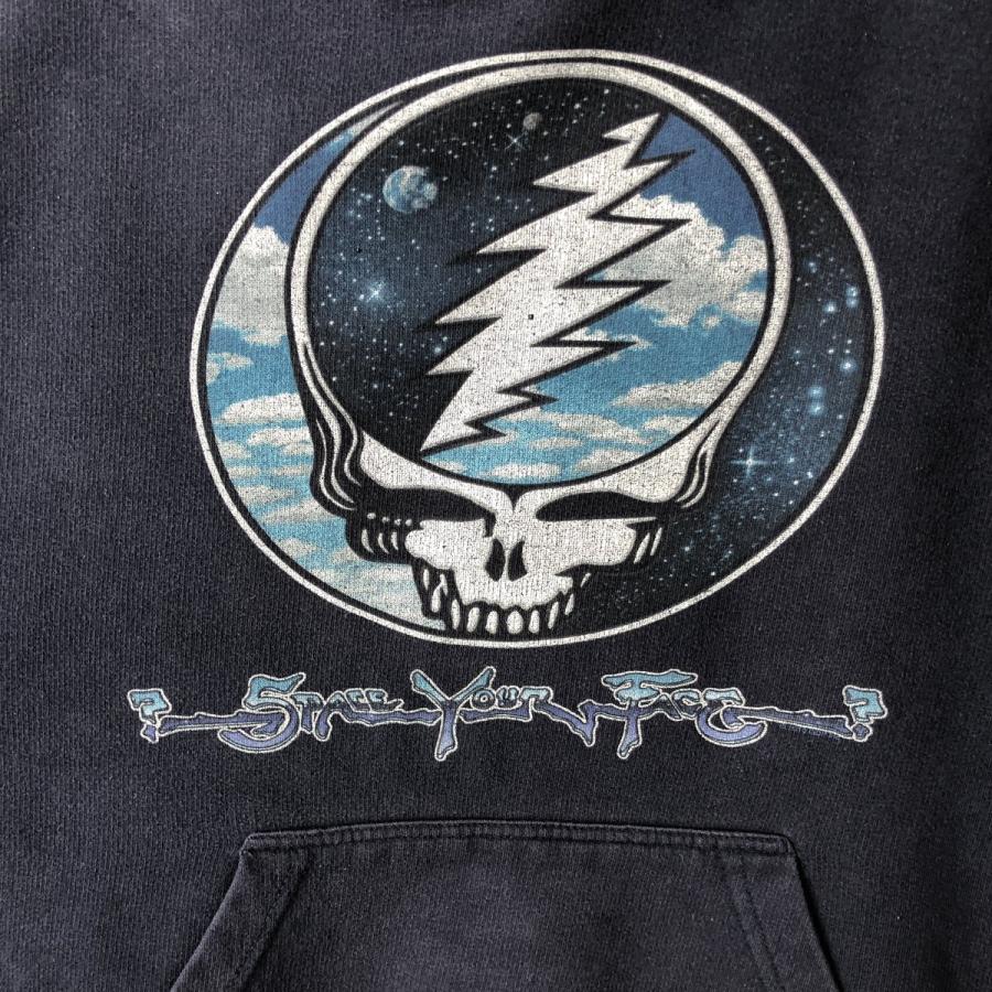 古着 ~00年代 LIQUID BLUE GRATEFUL DEAD グレイトフルデッド バンド スウェットプルオーバーパーカー レディースL相当/eaa635533 古着 ~00年代 LIQUID BLUE GRATEFUL DEAD グレイトフルデッド バンド