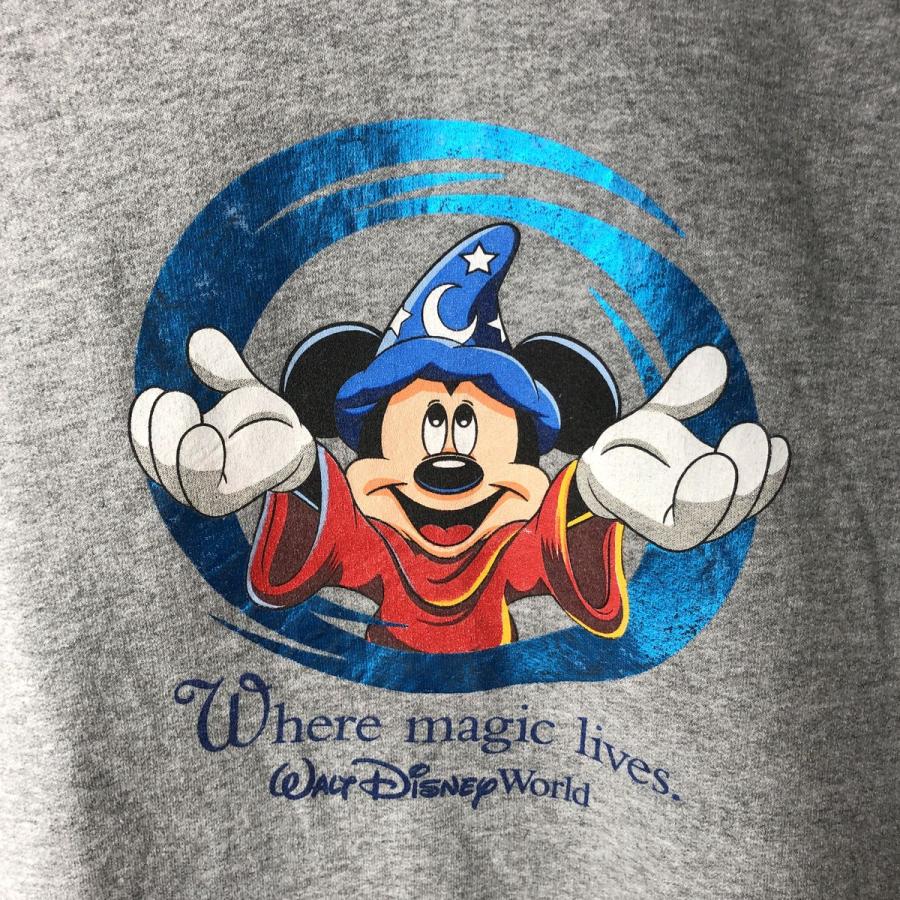 古着 90年代 ディズニー DISNEY MICKEY MOUSE ミッキーマウス キャラクター スウェットプルオーバーパーカー レディースXL相当 ヴィンテージ/eaa635545 古着 90年代 ディズニー ミッキーマウス キャラクター スウェットプル