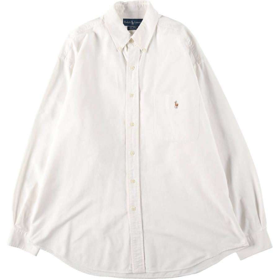 古着 ラルフローレン Ralph Lauren BIG SHIRT 長袖 ボタンダウンシャツ メンズL相当 /eaa531291 古着 ラルフローレン Ralph Lauren BIG SHIRT 長袖 ボタンダウンシャツ