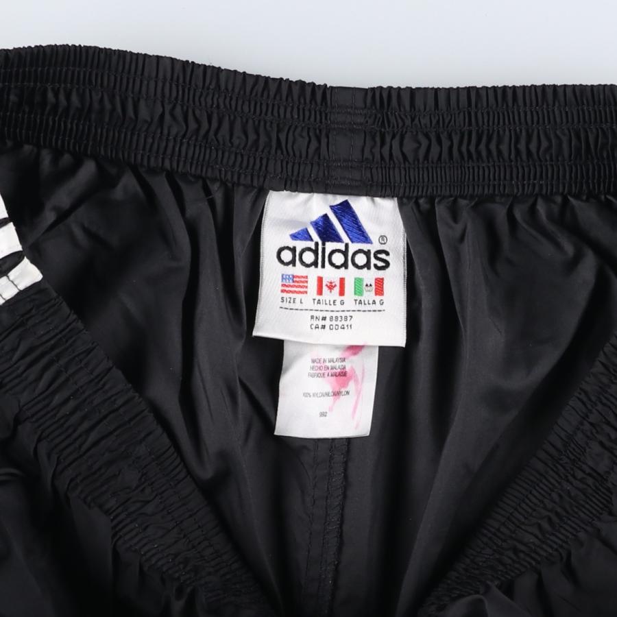 adidas（アディダス） 古着 90年代 ナイロンパンツ シャカシャカパンツ