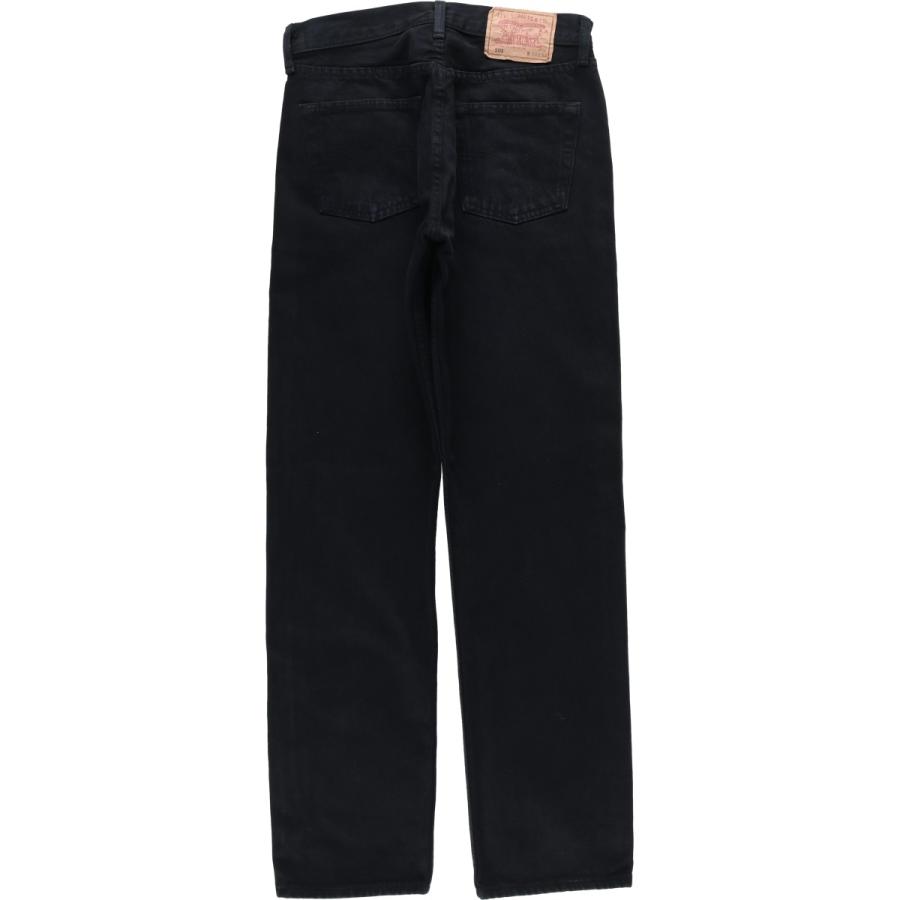 古着 90年代 リーバイス Levi's 00501-0121 ユーロモデル ブラックデニム ストレートデニムパンツ メンズw29相当 ヴィンテージ/eaa636095 Levi's（リーバイス） 古着 90年代 Levi's 00501-0121 ユーロモデル