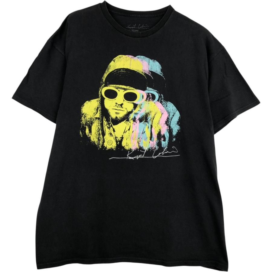 古着 KURT COBAIN カートコバーン バンドTシャツ バンT メンズL相当