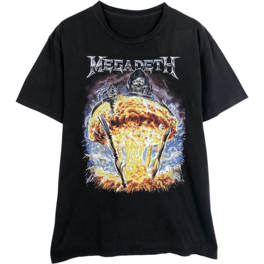 古着 MEGADETH メガデス バンドTシャツ バンT メンズL相当 /eaa636365
