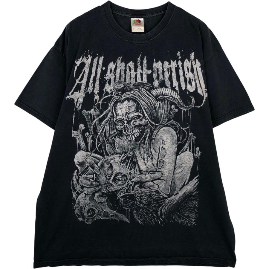 FRUIT OF THE LOOM（フルーツオブザルーム） 古着 ALL SHALL PERISH 