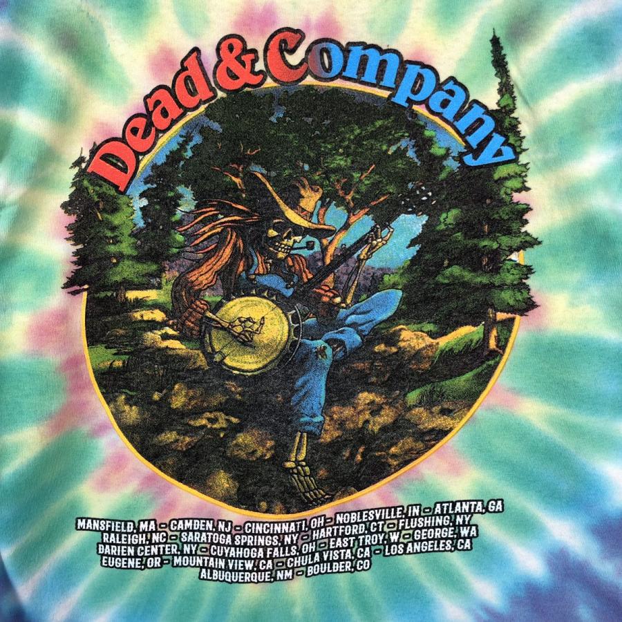 GRATEFUL DEAD スカル バンドT 　グレートフルデット 古着 GRATEFUL DEAD グレイトフルデッド ドクロ柄 スカル柄 タイダイ柄