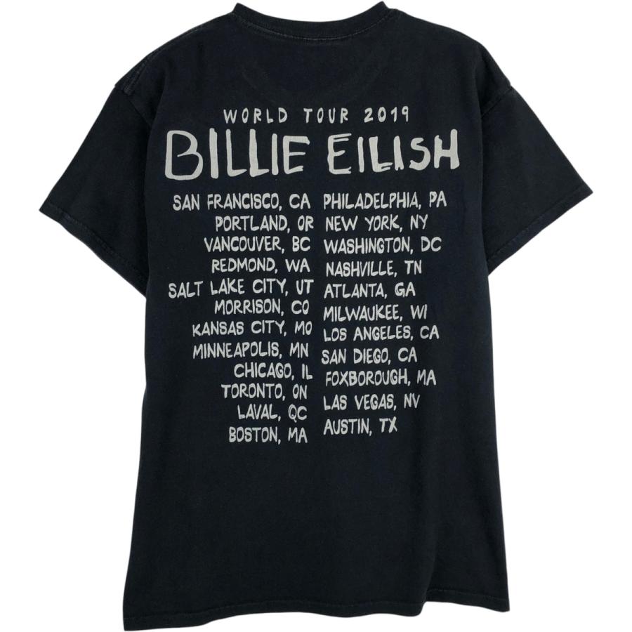古着 BILLIE EILISH ビリーアイリッシュ バンドTシャツ バンT メンズM