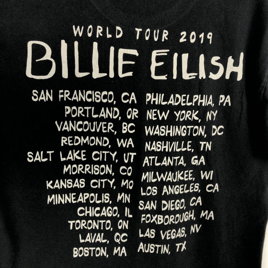 古着 BILLIE EILISH ビリーアイリッシュ バンドTシャツ バンT メンズM