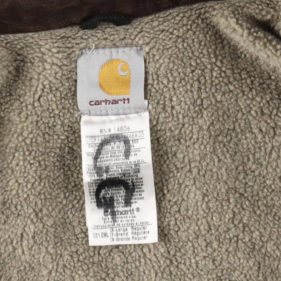 Carhartt（カーハート） 古着 00年代 リッジコート ダックワーク