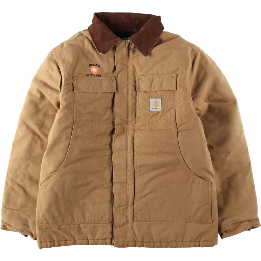 Carhartt トラディショナルコート　フェード　80〜90年代 Carhartt（カーハート） 古着 90年代 トラディショナルコート 中綿入り