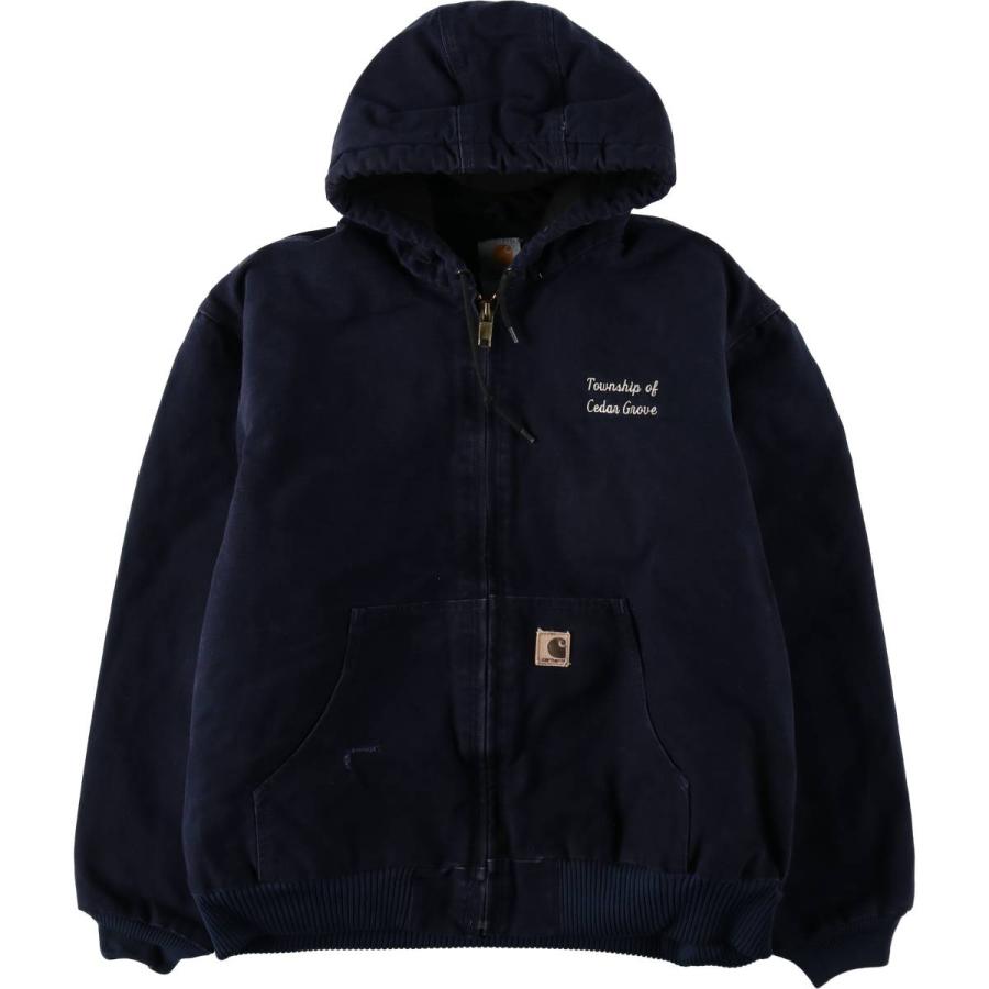 古着 00年代 カーハート Carhartt アクティブジャケット 中綿入り ダックフルジップパーカー メンズXL相当/eaa636532 Carhartt（カーハート） 古着 00年代 アクティブジャケット 中綿入り