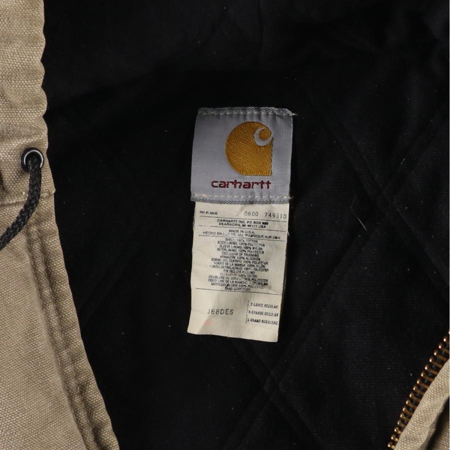 Carhartt（カーハート） 古着 00年代 アクティブジャケット 中綿入り