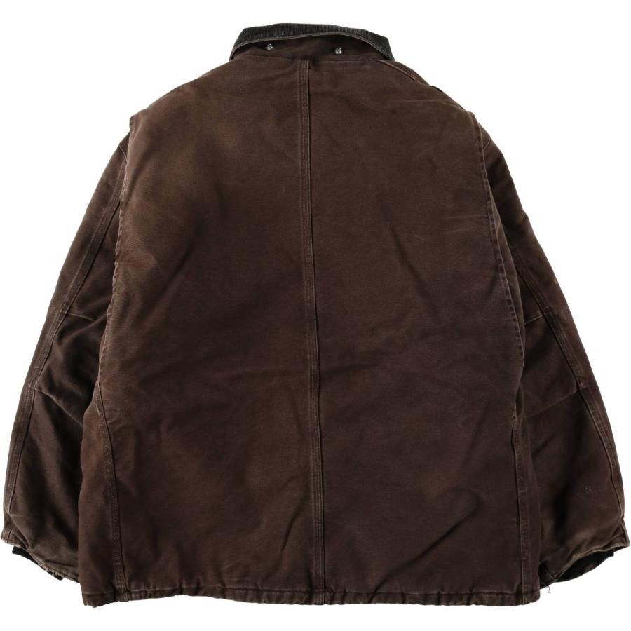 カーハートCarhartt トラディショナルジャケット size M ヤケあり Carhartt（カーハート） 古着 トラディショナルジャケット 中綿入り