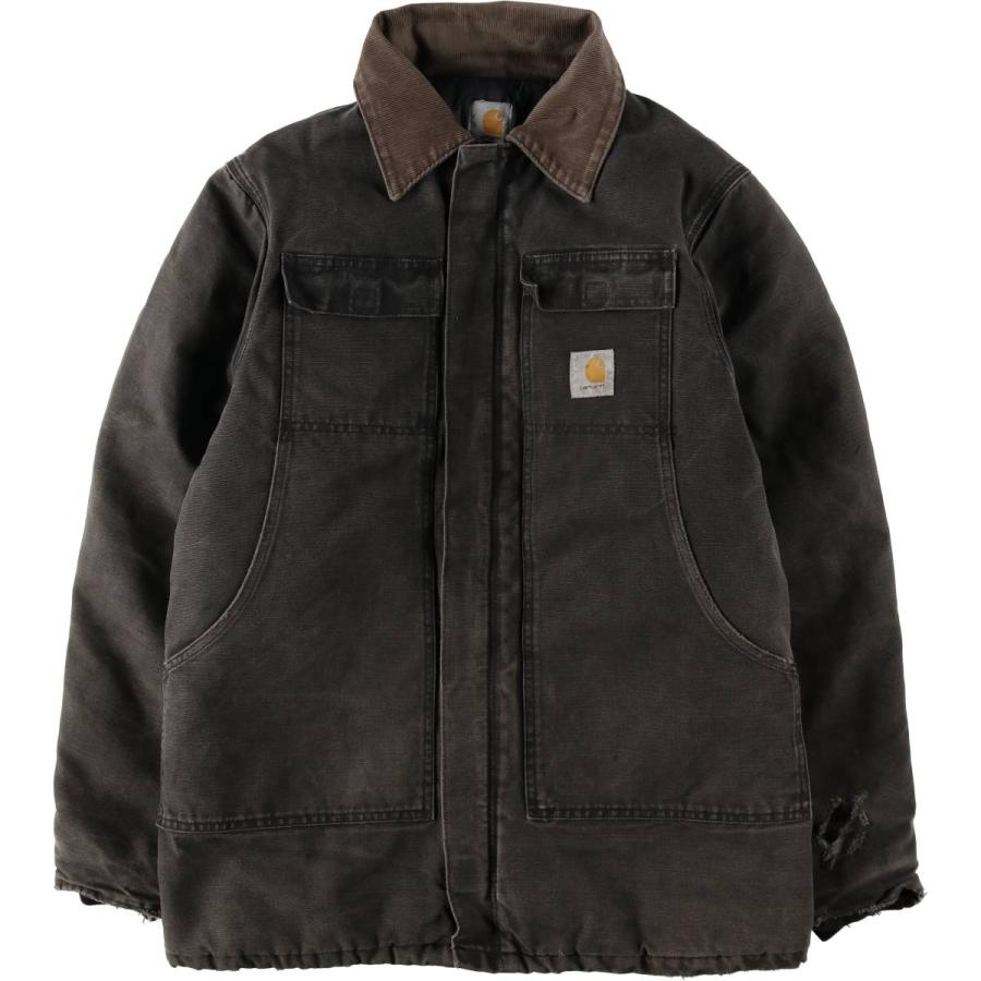 Carhartt トラディショナルコート 中綿入り ダックワークジャケット Carhartt（カーハート） 古着 トラディショナルコート 中綿入り ダック