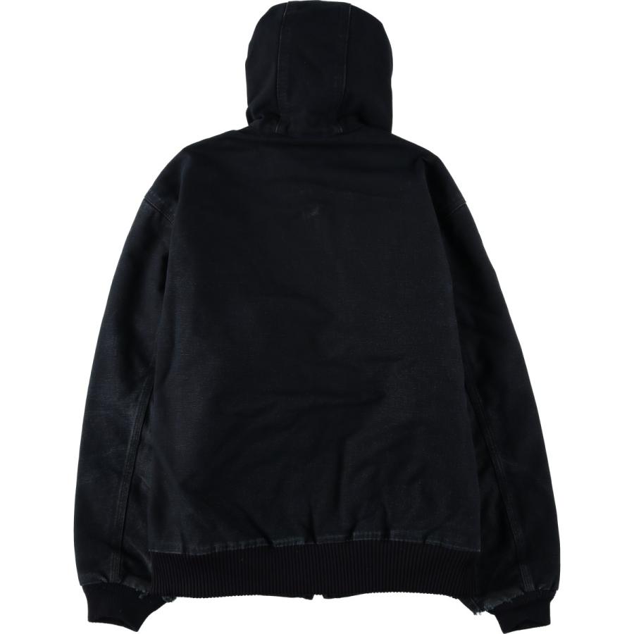 古着 カーハート Carhartt アクティブジャケット 中綿入り ダックフルジップパーカー USA製 メンズL相当/eaa636570 Carhartt（カーハート） 古着 アクティブジャケット 中綿入り ダック
