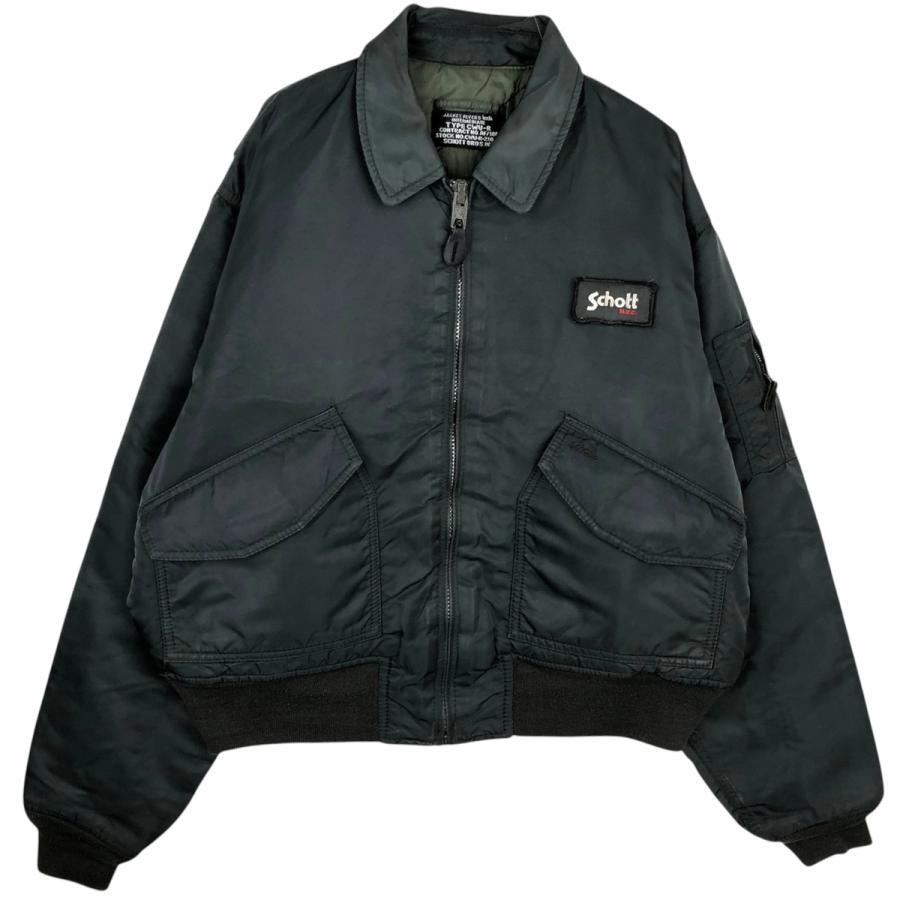 Schott CWU-R フライトジャケット M Schott N.Y.C（ショット） 古着 民間品 SCHOTT CWU-Rタイプ 中綿入り
