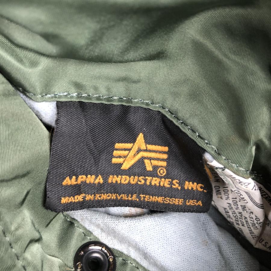 古着 90年代 民間品 アルファ ALPHA MA-1タイプ 中綿入り ミリタリー
