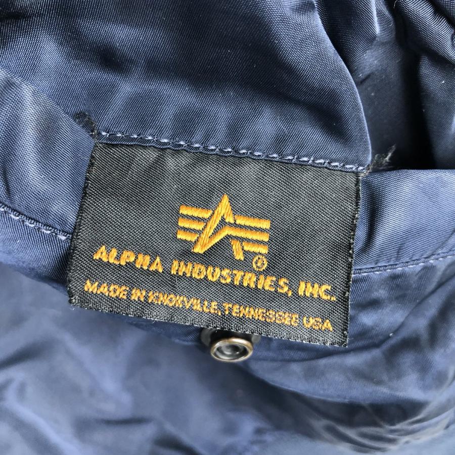 古着 90年代 民間品 アルファ ALPHA MA-1タイプ 中綿入り ミリタリー