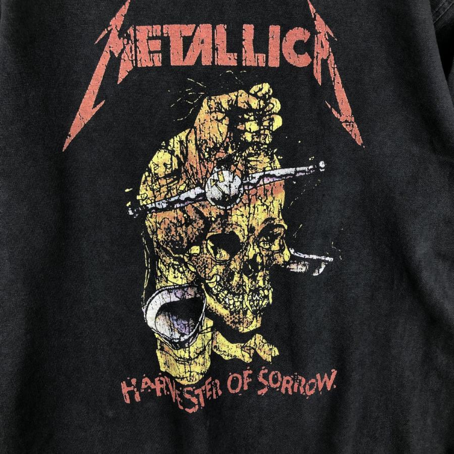 古着 METALLICA メタリカ ドクロ柄 スカル柄 バンドTシャツ バンT