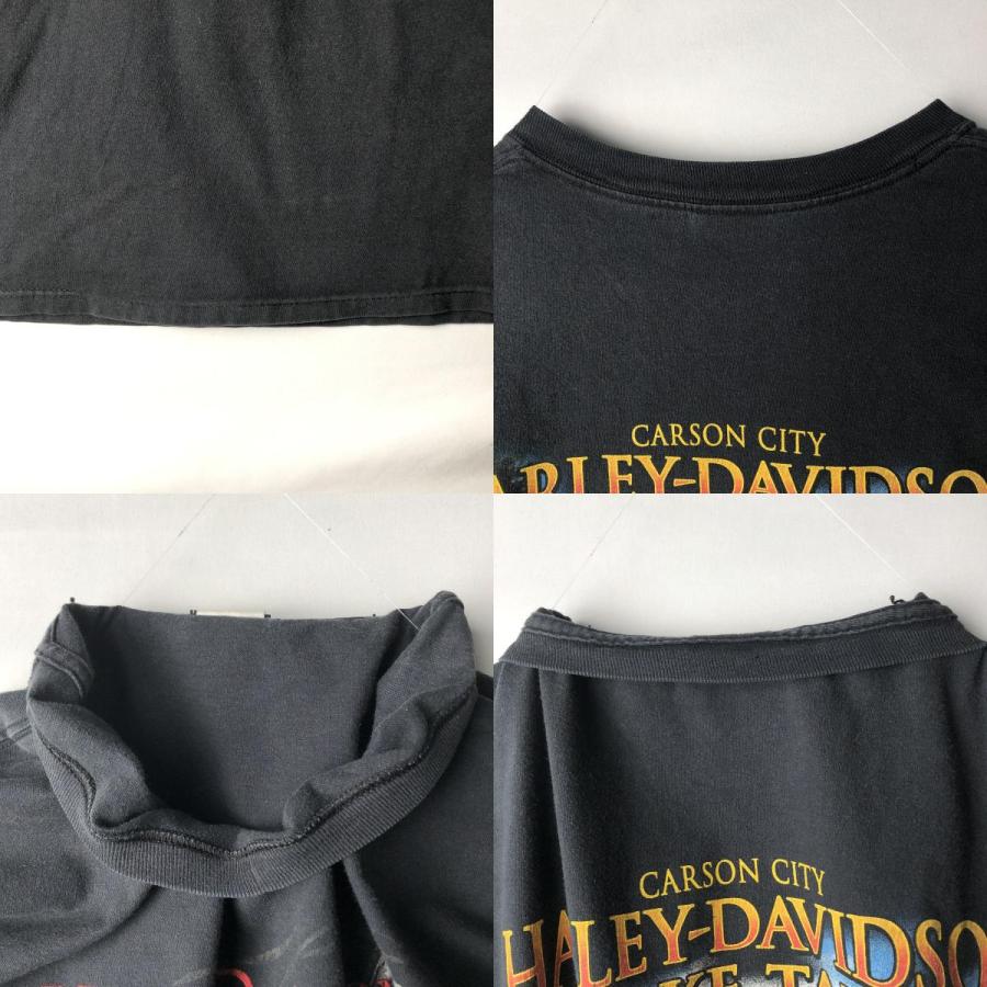 古着 00年代 ハーレーダビッドソン Harley-Davidson ドクロ柄 スカル柄