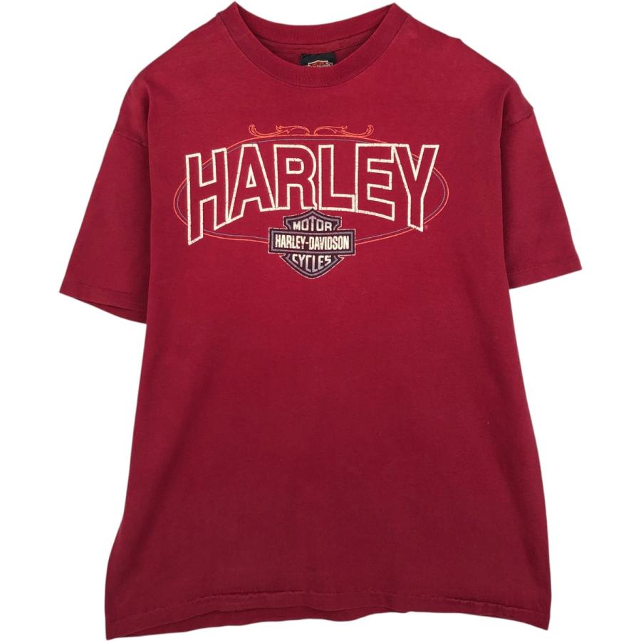 ハーレーダビッドソン 90 年代 古着 t シャツ ロゴ 90 年代 ハーレー t