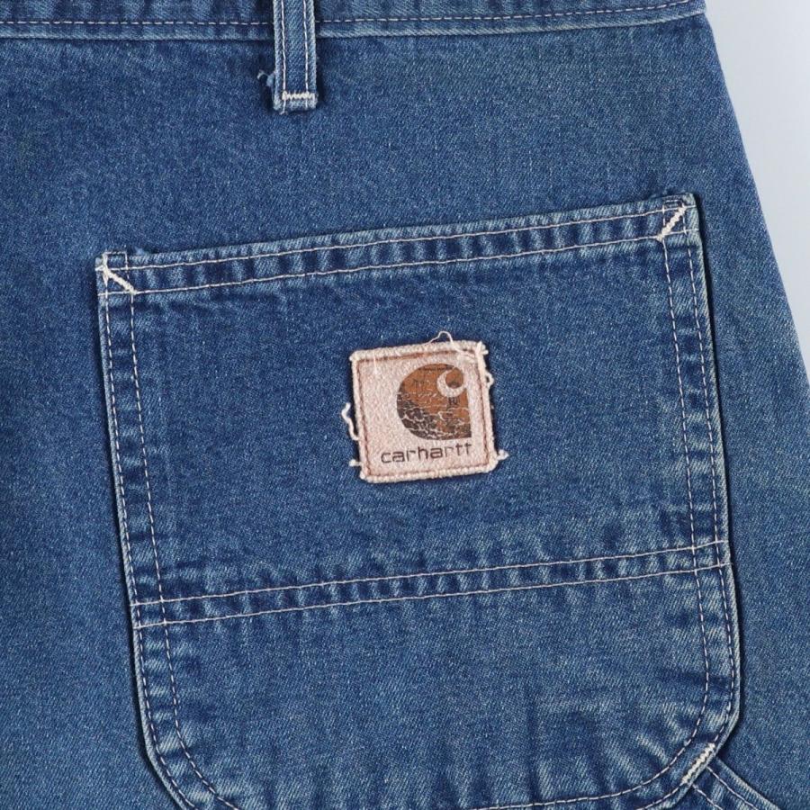 Carhartt（カーハート） 古着 ロゴパッチ デニムペインターショーツ
