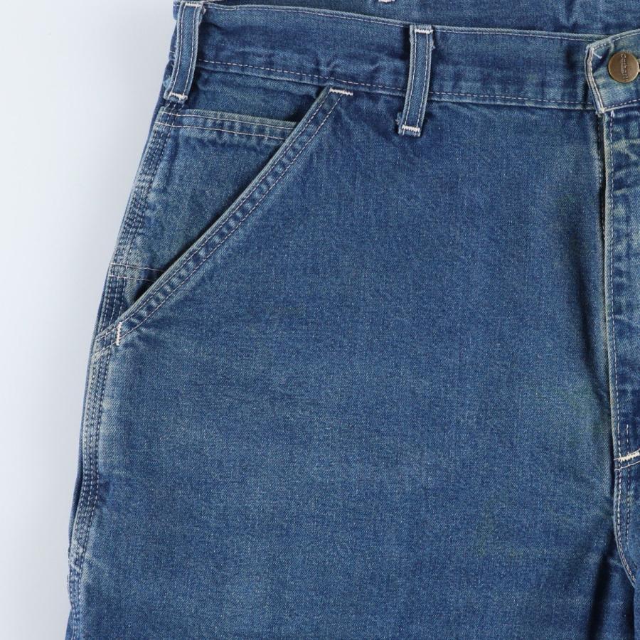 Carhartt（カーハート） 古着 ロゴパッチ デニムペインターショーツ