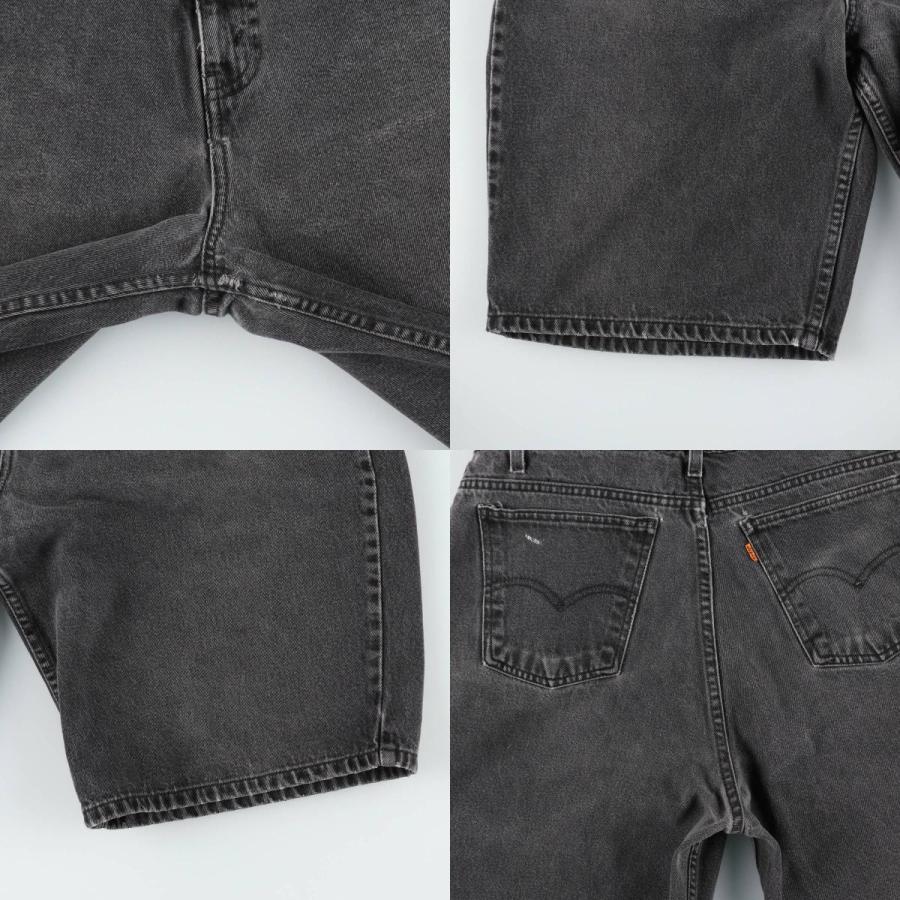 Levi's（リーバイス） 古着 Levi's 550 RELAXED FIT ブラックデニム