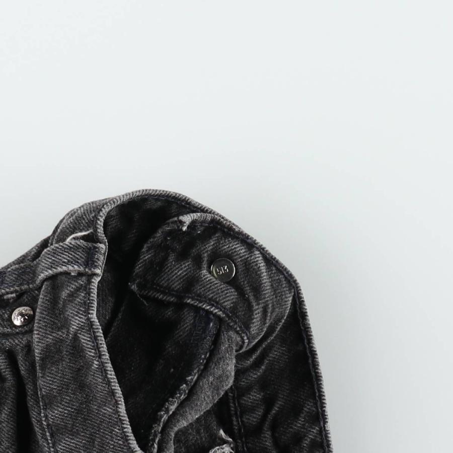 古着 90年代 リーバイス Levi's LOOSE 30545-0260 ブラックデニムショーツ ショートパンツ USA製 メンズw37相当 ヴィンテージ/eaa637131 Levi's（リーバイス） 古着 90年代 Levi's LOOSE 30545-0260 ブラック