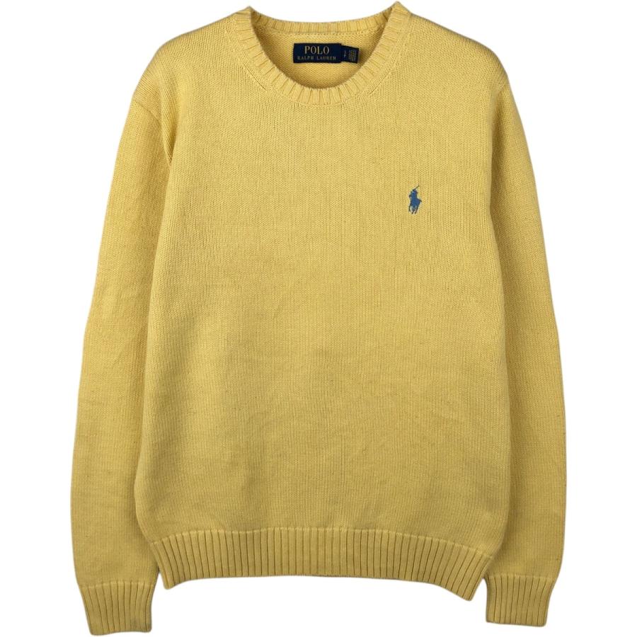 古着 00's ラルフローレン ピマコットン ハンドニット コットンニット 古着 ラルフローレン Ralph Lauren POLO RALPH LAUREN ピマコットン