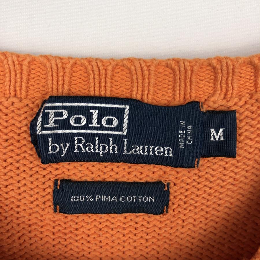 古着 ラルフローレン Ralph Lauren POLO by ピマコットンニット