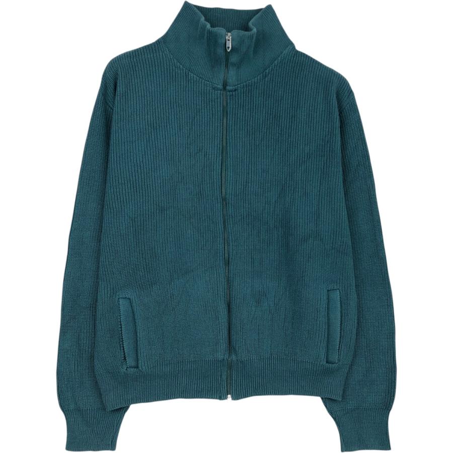 L.L.Bean（エルエルビーン） 古着 70~80年代 コットンニットフルジップ 