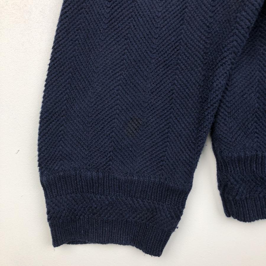 古着 ラルフローレン Ralph Lauren CHAPS チャップス ヘリンボーン コットンニットセーター メンズL相当/eaa637294 古着 ラルフローレン Ralph Lauren CHAPS チャップス ヘリンボーン