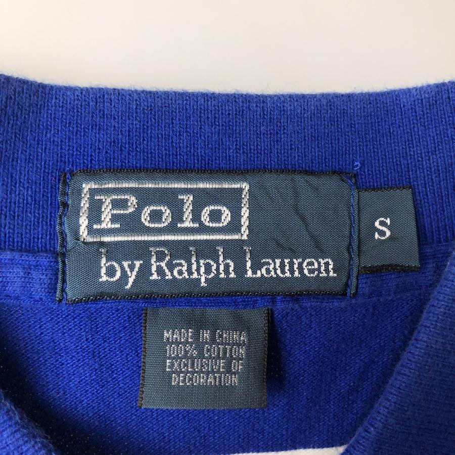 古着 ラルフローレン Ralph Lauren POLO by 半袖 ボーダー ポロシャツ