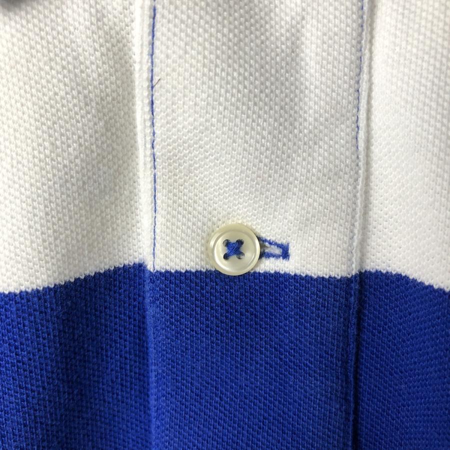 古着 ラルフローレン Ralph Lauren POLO by 半袖 ボーダー ポロシャツ