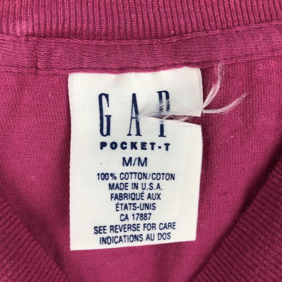 GAP（ギャップ） 古着 90年代 オールドギャップ バックプリント 半袖