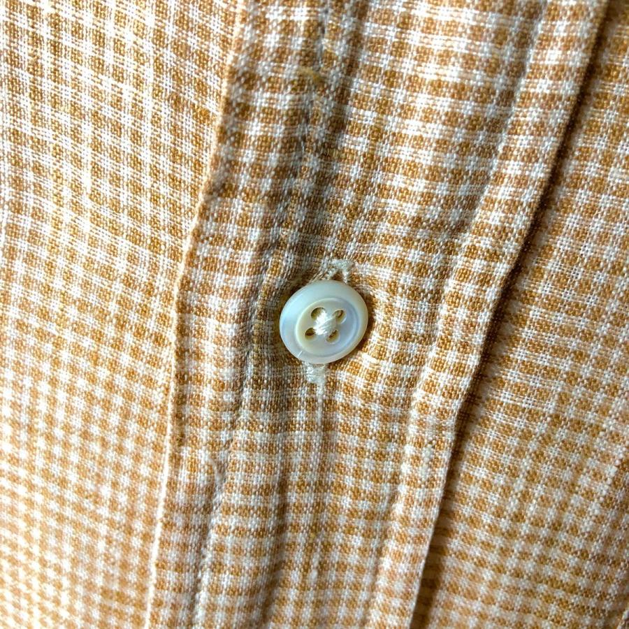 古着 ラルフローレン Ralph Lauren POLO by Ralph Lauren チェック柄 長袖 リネンシャツ メンズS相当/eaa637792 古着 ラルフローレン Ralph Lauren POLO by チェック柄 長袖 リネン