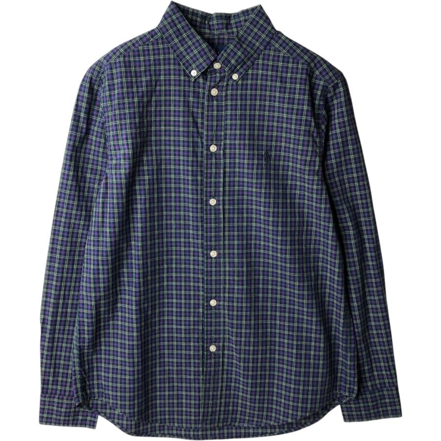 古着 ラルフローレン Ralph Lauren 長袖 ボタンダウンチェックシャツ レディースL相当/eaa637797 Ralph Lauren - 古着 ラルフローレン Ralph Lauren 長袖 ボタンダウン