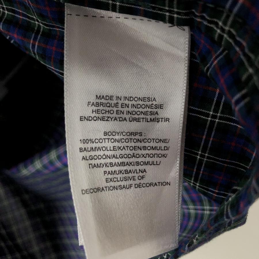 古着 ラルフローレン Ralph Lauren 長袖 ボタンダウンチェックシャツ