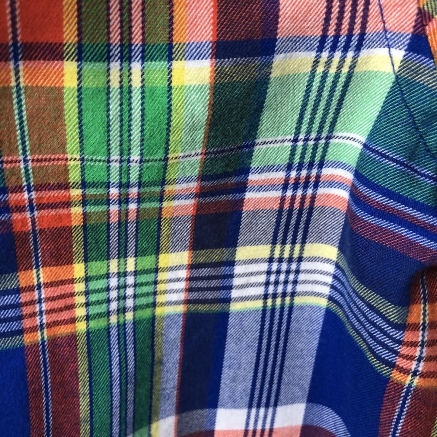 古着 ラルフローレン Ralph Lauren フリル 長袖 コットンチェックシャツ レディースXS相当/eaa637799 古着 ラルフローレン Ralph Lauren フリル 長袖 コットンチェック