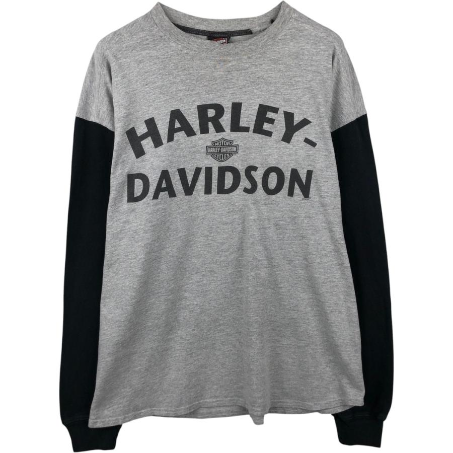 古着Harley-DavidsonロンT ハーレーダビッドソンTシャツ 00s 【公式通販】