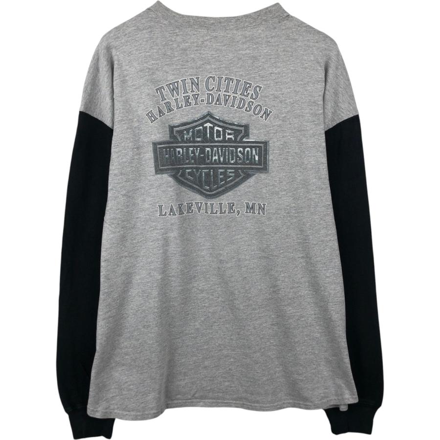 Harley-Davidson ロンT 古着 00年代 ハーレーダビッドソン Harley-Davidson ロングTシャツ