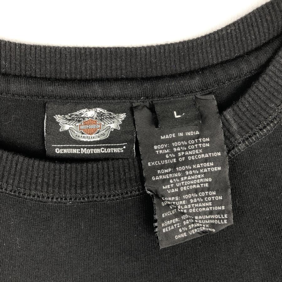 古着 ハーレーダビッドソン Harley-Davidson ファイヤーパターン