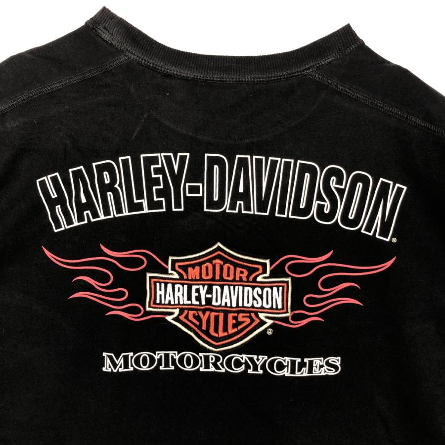 古着 ハーレーダビッドソン Harley-Davidson ファイヤーパターン