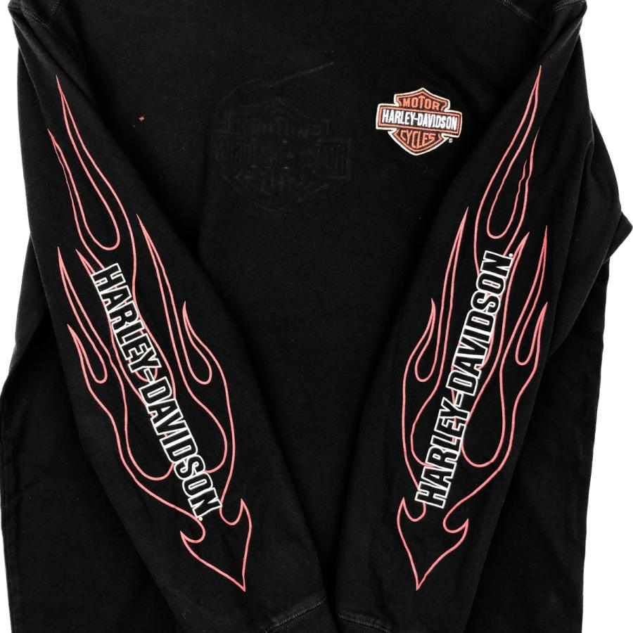 古着 ハーレーダビッドソン Harley-Davidson ファイヤーパターン