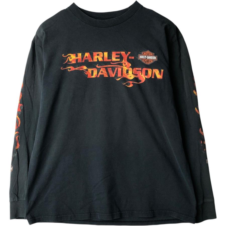 古着 00年代 ハーレーダビッドソン Harley-Davidson ファイヤー