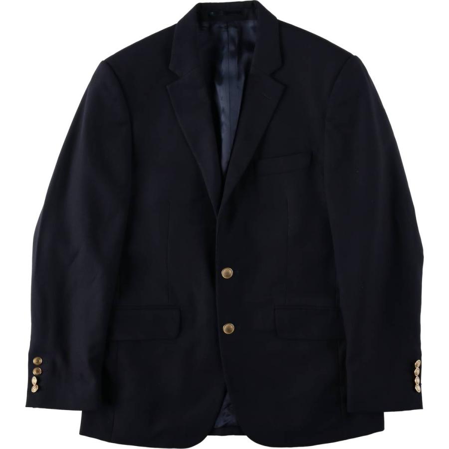 古着 アクアスキュータム Aquascutum LONDON 紺ブレザー テーラードジャケット メンズS相当/eaa638136 Aquascutum（アクアスキュータム） 古着 Aquascutum LONDON 紺ブレザー