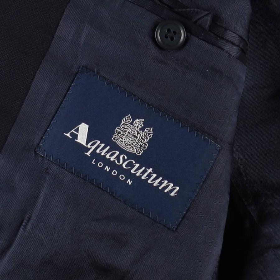 Aquascutum（アクアスキュータム） 古着 Aquascutum LONDON 紺ブレザー