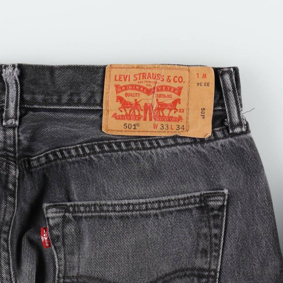 Levi's（リーバイス） 古着 Levi's 501 ブラックデニム ストレート